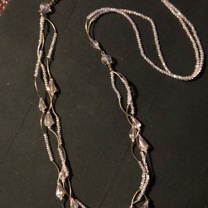 Long Necklace - Rose Gold Colour